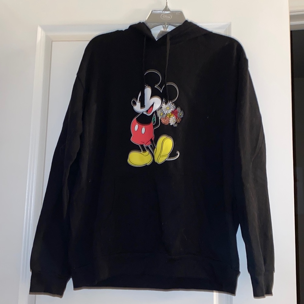 Mickey Floral Hoodie
